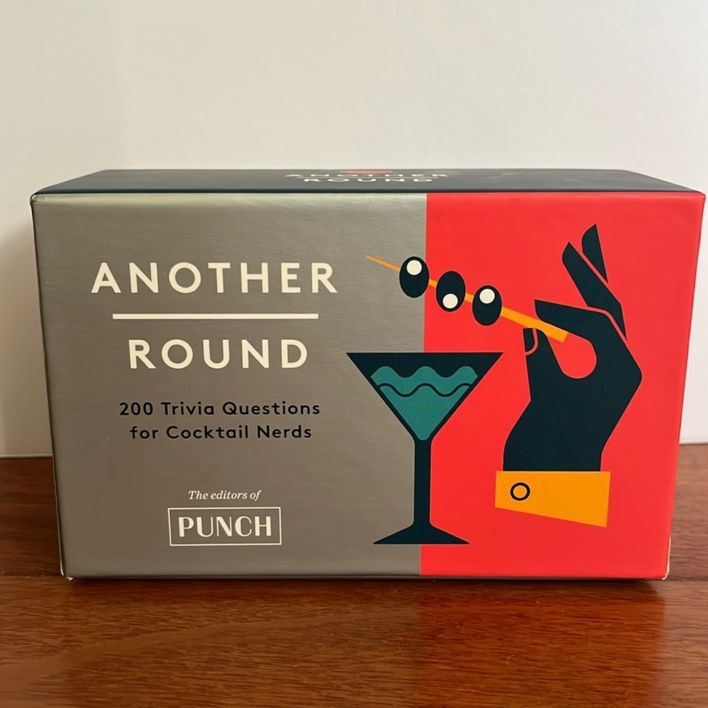 Clarkson Potter Another Round: 200 Trivia Questions for Cocktail Nerds Card Game